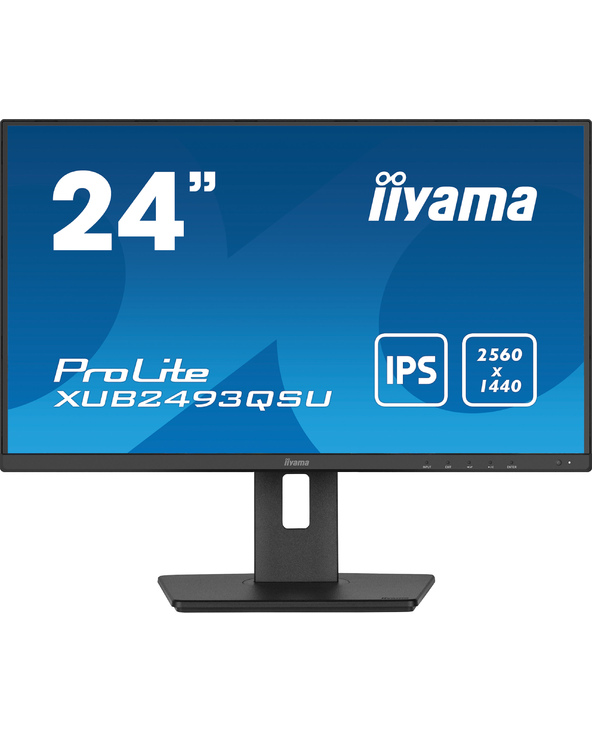 iiyama ProLite XUB2493QSU-B5 24" LED Wide Quad HD 4 ms Noir