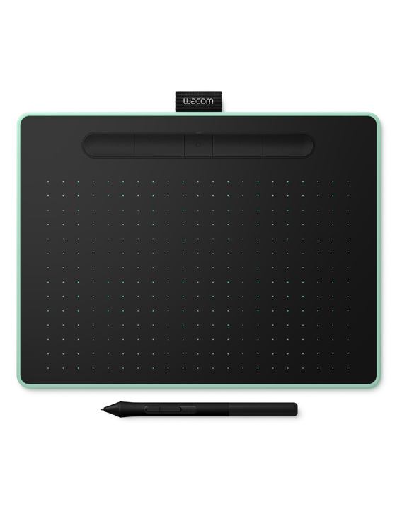 Wacom Intuos M Bluetooth tablette graphique Noir, Vert 2540 lpi 216 x 135 mm USB/Bluetooth