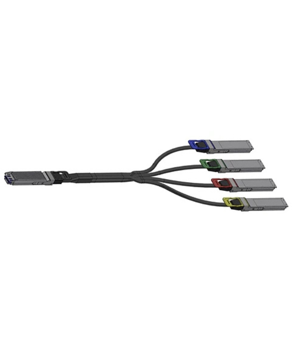 Nvidia MCP7Y50-N001 câble d'InfiniBand 1 m OSFP 4xOSFP Noir