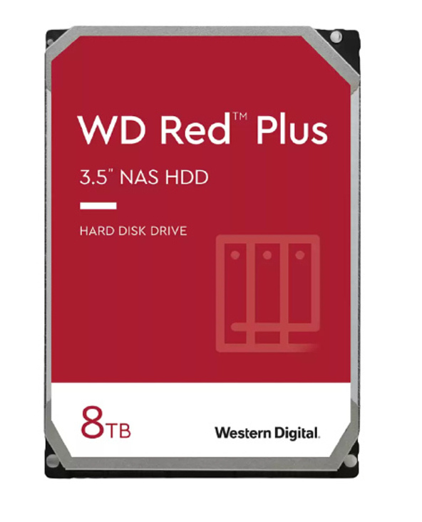 Western Digital Red Plus 3.5" 8 To Série ATA III