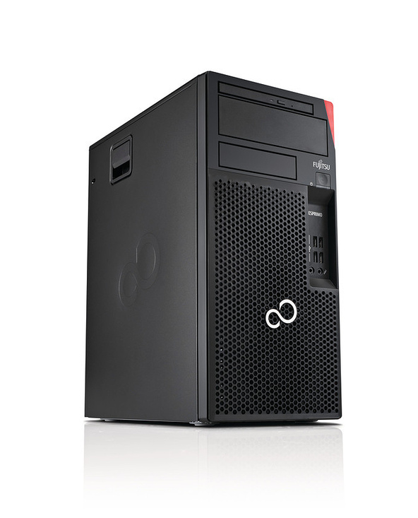 Fujitsu ESPRIMO P558/E94+ PC I7 8 Go 512 Go Windows 10 Pro Noir, Rouge