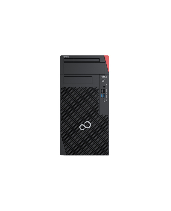 Fujitsu ESPRIMO P5011 PC I3 8 Go 256 Go Windows 10 Pro Rouge, Noir