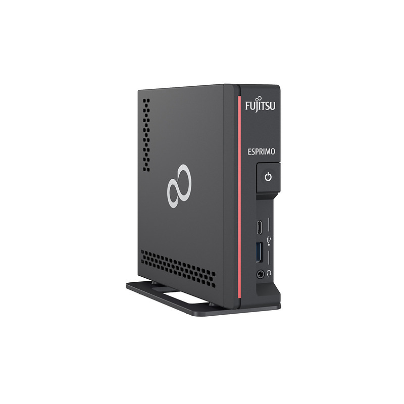 Fujitsu Mini Computer Fujitsu ESPRIMO G5011 Mini PC PENTIUM 4 Go 128 Go Windows 10 Pro Rouge ...