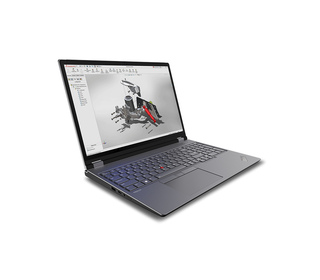 Lenovo ThinkPad P16 16" I7 16 Go Gris, Noir 512 Go