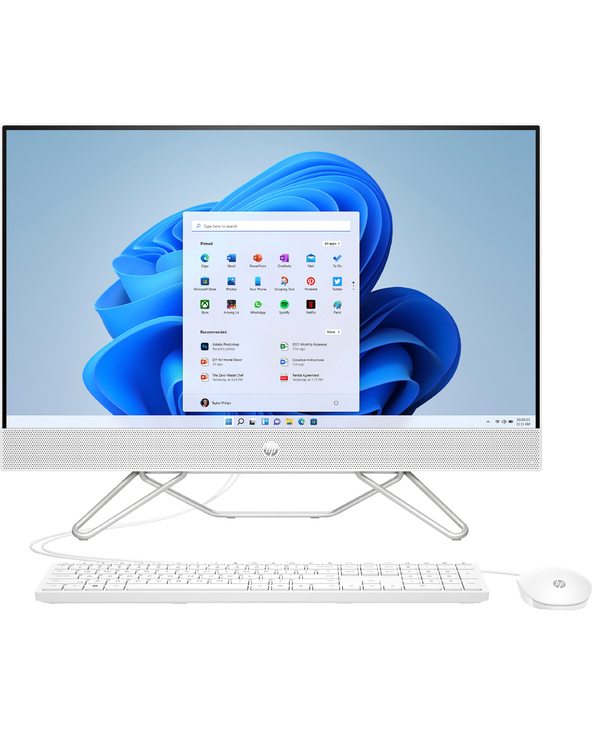HP 27-CB0007NF 27" AMD Ryzen 7 16 Blanc 1 To