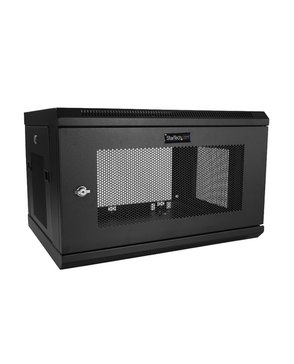 StarTech.com Rack serveur 6U à montage mural - Boîtier armoire serveur - Jusqu'à 38,1 cm de profondeur