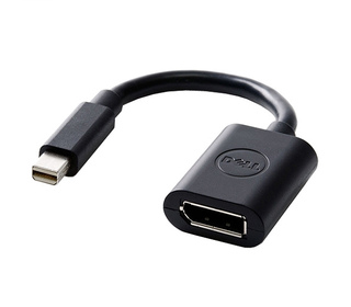 DELL 470-13627 câble vidéo et adaptateur 0,203 m 20-pin DisplayPort FM Apple mini-DisplayPort M Noir