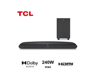 TCL 6 Series TS6110 haut-parleur soundbar Noir 2.1 canaux 240 W