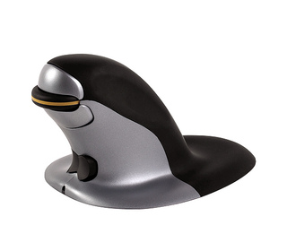 Fellowes Souris verticale ambidextre Penguin – Sans fil - Grand