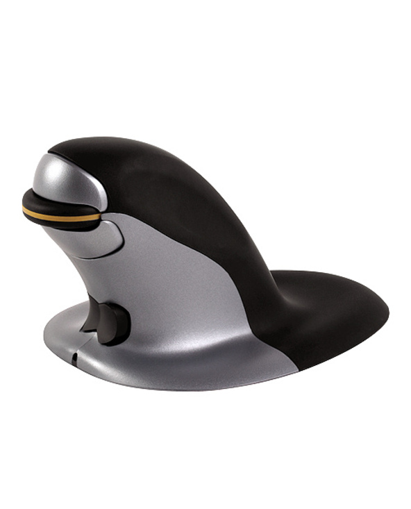 Fellowes Souris verticale ambidextre Penguin – Sans fil - Grand