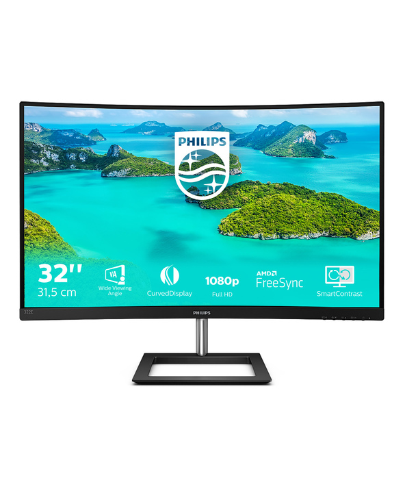 Philips E Line 322E1C/00 31.5" LCD Full HD 4 ms Noir