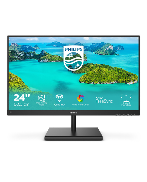 Philips E Line 245E1S/00 23.8" LCD 2K Ultra HD 4 ms Noir
