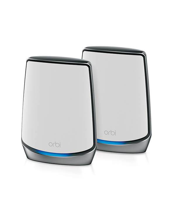 NETGEAR Orbi RBK852 AX6000 WiFi 6 Mesh System Tri-bande (2,4 GHz / 5 GHz / 5 GHz) Wi-Fi 6 (802.11ax) Gris, Blanc 8 Interne