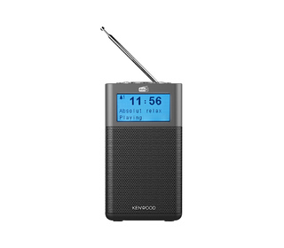 Kenwood CR-M10DAB-H Radio portable Analogique et numérique Anthracite, Noir