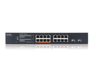 Zyxel XMG1915-18EP Géré L2 2.5G Ethernet (100/1000/2500) Connexion Ethernet, supportant l'alimentation via ce port (PoE)