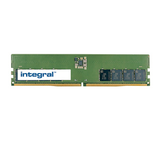 Integral 16GB PC RAM MODULE DDR5 4800MHZ PC5-38400 UNBUFFERED NON-ECC 1.1V 2GX8 CL40 module de mémoire 16 Go 1 x 16 Go