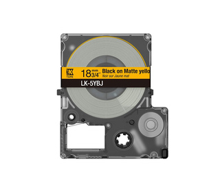 Epson C53S672075 ruban d'étiquette Noir sur jaune