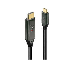 Lindy 43369 câble vidéo et adaptateur 3 m USB Type-C HDMI Type A (Standard) Noir