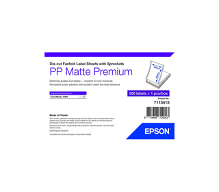 Epson 7113415 étiquette à imprimer Blanc Imprimante d'étiquette adhésive