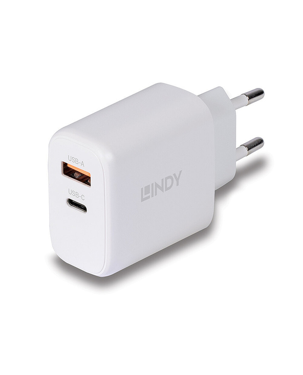Lindy 73428 chargeur d'appareils mobiles Universel Blanc Secteur Charge rapide Intérieure