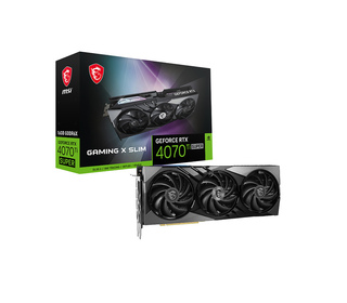 MSI GAMING GeForce RTX 4070 Ti SUPER 16G X SLIM NVIDIA 16 Go GDDR6X