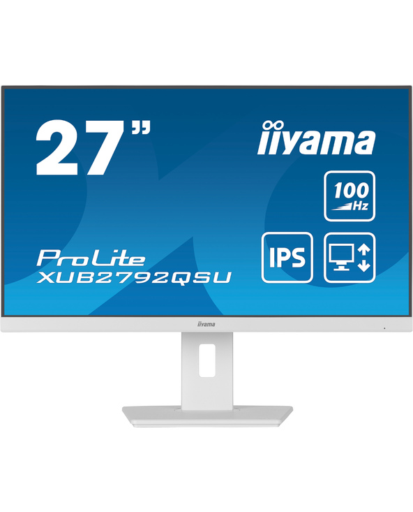 iiyama ProLite XUB2792QSU-W6 27" LED Wide Quad HD 0,4 ms Blanc