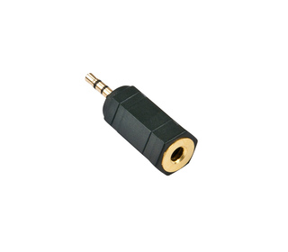 Lindy 35622 changeur de genre de câble 2.5mm 3,5mm Noir