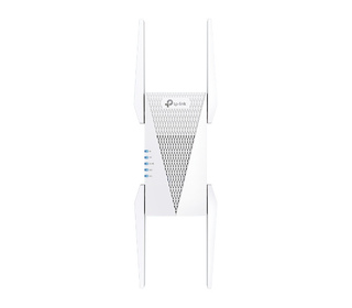 TP-Link RE815XE système Wi-Fi maillé Tri-bande (2,4 GHz / 5 GHz / 6 GHz) Wi-Fi 6 (802.11ax) Blanc 1 Externe