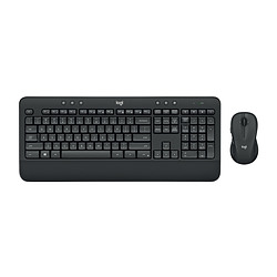 Logitech MK545 ADVANCED Wireless Keyboard and Mouse Combo clavier Souris incluse RF sans fil Français Noir