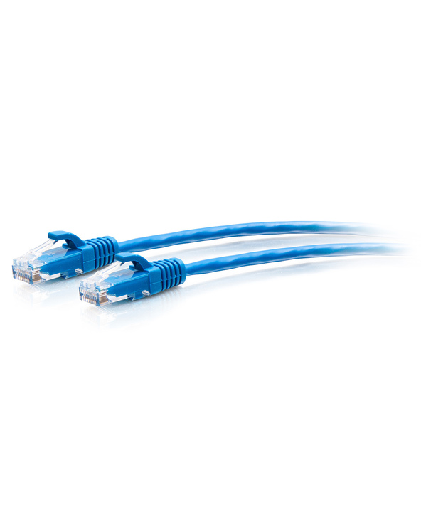 C2G Câble de raccordement Ethernet fin Cat6a non blindé (UTP) avec protection anti-accrochage de 1,2 m - Bleu C2G Câble de raccordement Ethernet fin Cat6a non blindé (UTP) avec protection anti-accrochage de 1,2 m - Bleu