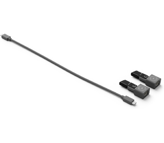 Logitech Rally Mic Pod CAT Coupler Extender cable Graphite