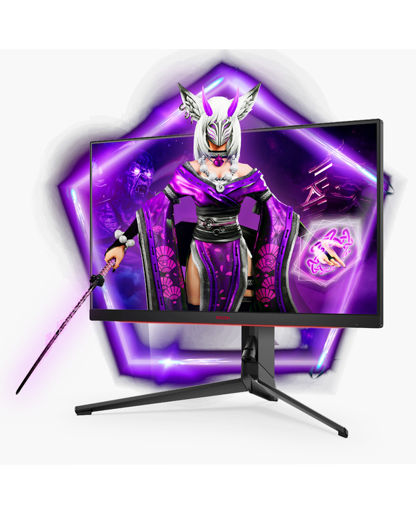 AOC AG274QS 27" Quad HD 0,5 ms Noir, Rouge