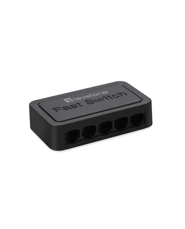 LevelOne FEU-0512 commutateur réseau Non-géré Fast Ethernet (10/100) Noir