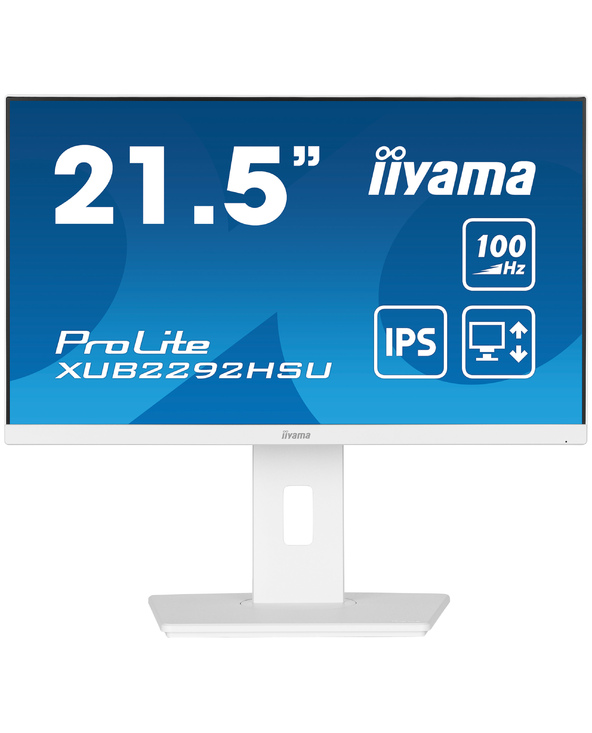 iiyama ProLite XUB2292HSU-W6 21.5" LED Full HD 0,4 ms Blanc