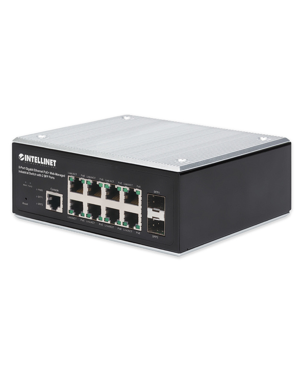 Intellinet 508278 commutateur réseau Géré L2+/L3 Gigabit Ethernet (10/100/1000) Connexion Ethernet, supportant l'alimentation vi