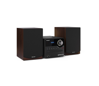 Sharp XL-B517D Système micro audio domestique 45 W Marron