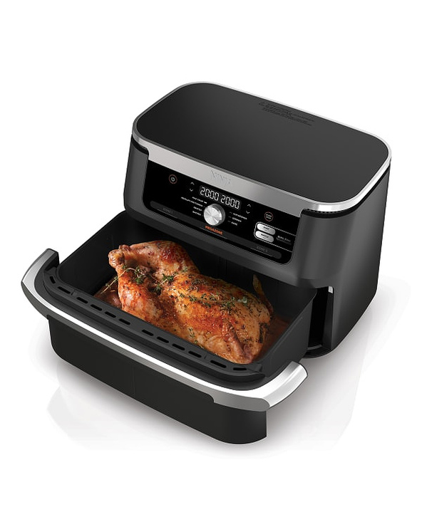 Ninja AF500DE friteuse Double 10,4 L Autonome 2470 W Friteuse d’air chaud Noir