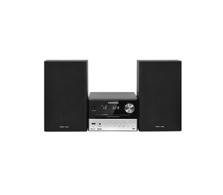 Grundig CMS 3000 BT DAB+ Système micro audio domestique 30 W Noir, Argent
