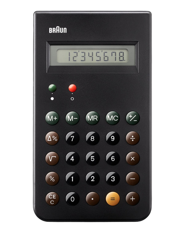 Braun BNE001BK calculatrice Poche Calculatrice basique Noir