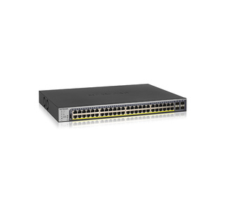 NETGEAR 52PT GE POE+SMART SWITCH Géré L2/L3/L4 Gigabit Ethernet (10/100/1000) Connexion Ethernet, supportant l'alimentation via 