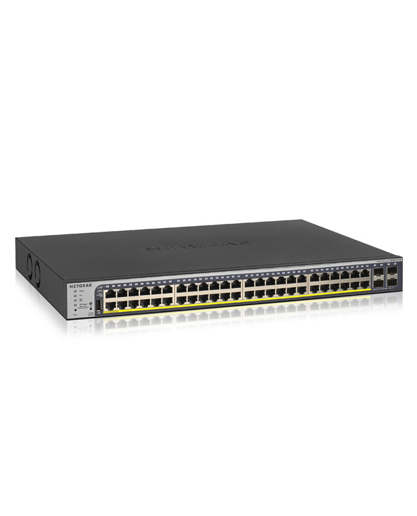 NETGEAR 52PT GE POE+SMART SWITCH Géré L2/L3/L4 Gigabit Ethernet (10/100/1000) Connexion Ethernet, supportant l'alimentation via 