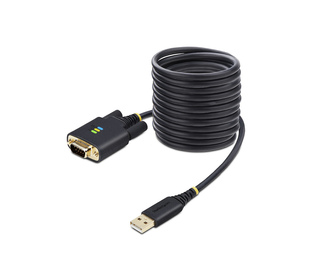 StarTech.com 1P10FFC-USB-SERIAL câble Série Noir 3 m USB Type-A DB-9