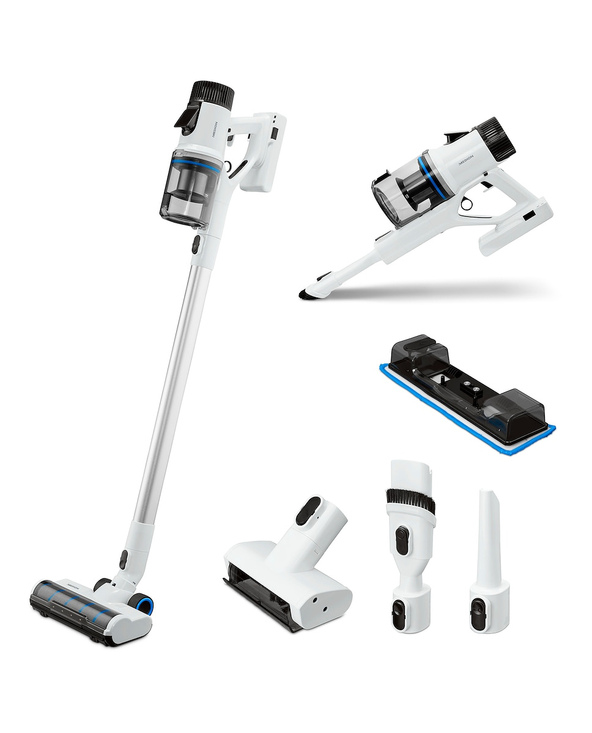 MEDION P350 aspirateur de table Noir, Blanc Sans sac