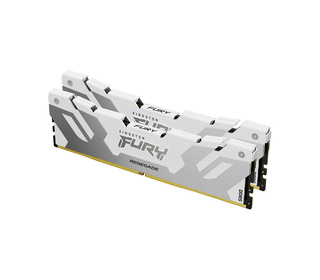 Kingston Technology FURY DIMM DDR5 CL32 32 Go 6400 MT/s (kit de 2) Renegade Blanc XMP