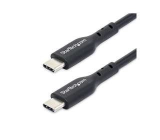 StarTech.com Chargeur USB-C de 1m, Câble USB-C, Cordon de Recharge USB 2.0 Type-C pour Ordinateur Portable, Câble de Chargement,