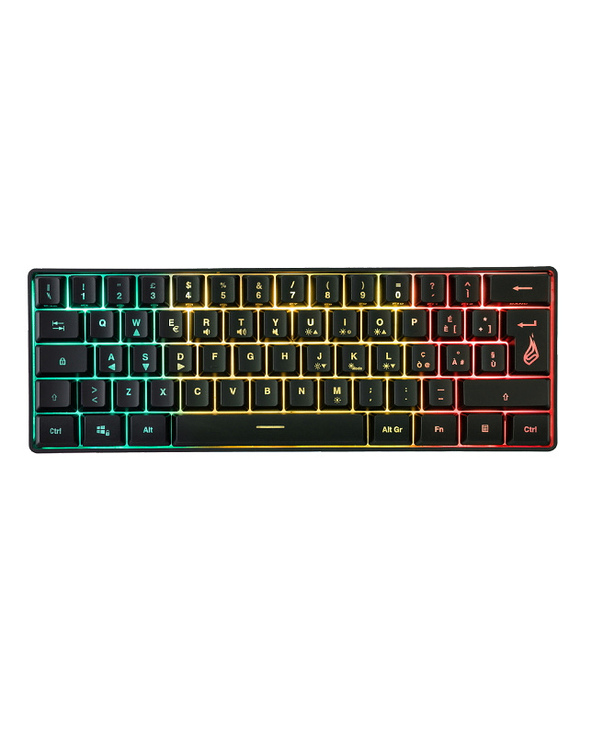 SureFire KingPin X1 clavier USB AZERTY Français Noir