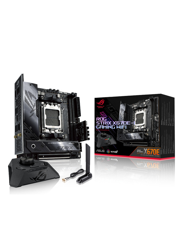 ASUS ROG STRIX X670E-I GAMING WIFI AMD X670 Emplacement AM5 mini ITX