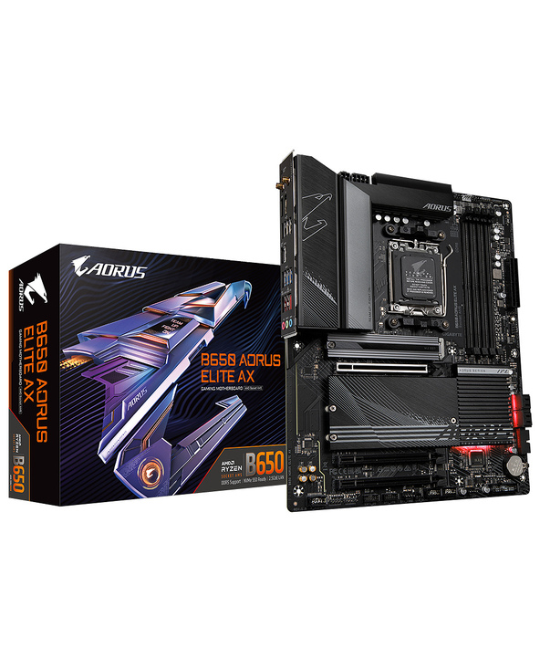 Gigabyte B650 AORUS ELITE AX 1.0 AMD B650 Emplacement AM5 ATX