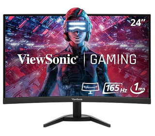 Viewsonic VX Series VX2418C 24" LCD 1 ms Noir