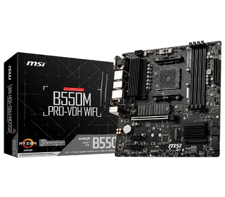 MSI B550M PRO-VDH WIFI carte mère AMD B550 Emplacement AM4 micro ATX